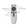 Visilica 45W 3/1 4650lm fi600 IP20 s daljinskim upravljačem okrugla imitacija drva BRAYTRON BH16-06297