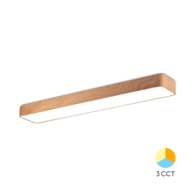 Stropna svjetiljka 45W 3/1 4650lm 200x1200mm IP20 pravokutna imitacija drva BRAYTRON BH16-08287