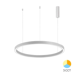 Visilica 35W 3/1 3680lm fi600 IP20 okrugla bijela BRAYTRON BH16-09180