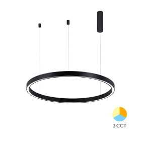 Visilica 35W 3/1 3680lm fi600 IP20 okrugla crna BRAYTRON BH16-09181