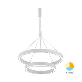 Visilica 65W 3/1 6500lm fi400+fi600 IP20 okrugla bijela BRAYTRON BH16-09680