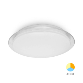 Stropna svjetiljka 24W 3/1 2450lm fi400 IP20 okrugla bijela BRAYTRON BH16-20680