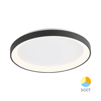 Stropna svjetiljka 36W 3/1 4260lm fi480 IP20 okrugla crna BRAYTRON BH17-00281