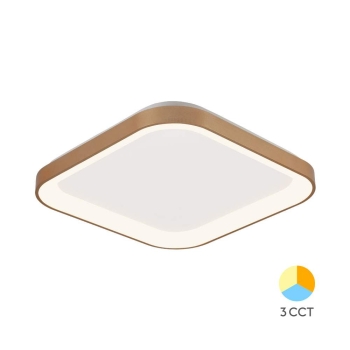 Stropna svjetiljka 36W 3/1 4260lm 480x480mm IP20 kvadratna imitacija drva BRAYTRON BH17-00786