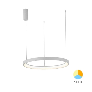 Visilica 36W 3/1 4260lm fi480 IP20 okrugla bijela BRAYTRON BH17-01280