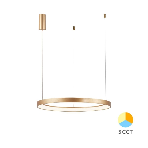 Visilica 36W 3/1 4260lm fi480 IP20 okrugla zlatna BRAYTRON BH17-01286