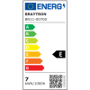 Zidna svjetiljka 7W 3000K 780lm 585mm IP20 ispod ormarića, sa prekidačem BRAYTRON BN11-00700