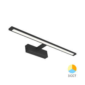 Kupaonska svjetiljka 12W 3/1 900lm 600x125mm IP44 crna ARIA BRAYTRON BN12-00781