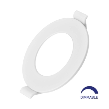 Panel LED 4W 4000K IP40 ugradbeni okrugli bijeli dimabilni BP01-90410 ***EOL***