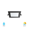 Panel LED 3W 3CCT 220lm IP40 ugradbeni kvadratni crni BRAYTRON BP02-60381
