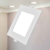 Panel LED 6W 4000K 470lm IP40 ugradbeni kvadratni bijeli BRAYTRON BP02-60610