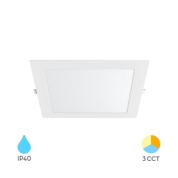 Panel LED 12W 3CCT 1120lm IP40 ugradbeni kvadratni bijeli BRAYTRON BP02-61280