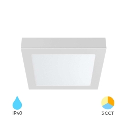 Panel LED 12W 3CCT 1120lm IP40 nadgradni kvadratni bijeli BRAYTRON BP04-61280