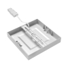 Panel LED 12W 3CCT 1120lm IP40 nadgradni kvadratni bijeli BRAYTRON BP04-61280