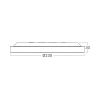 Stropna svjetiljka 20W 5CCT 1600lm fi230mm IP40 okrugla crna 3 GODINE GARANCIJE BRAYTRON BP07-20281