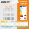 Panel LED NADGRADNI sa promjenom wataže 30W-40W-50W i boje 3CCT 5200lm 1200X300x35mm IP40 BRAYTRON BP25-53180
