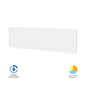 Panel LED NADGRADNI sa promjenom wataže 30W-40W-50W i boje 3CCT 5200lm 1200X300x35mm IP40 BRAYTRON BP25-53180