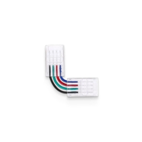 Konektor za LED traku RGB 10mm kutni BRAYTRON BS01-99614