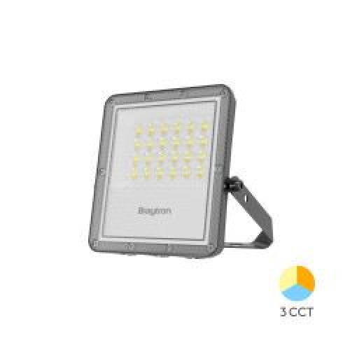 Reflektor LED 20W 3CCT 2200lm IP65 sivi BRAYTRON BT65-02082