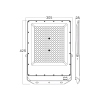 Reflektor LED 200W 3CCT 22000lm IP65 sivi BRAYTRON BT65-09682 Reflektor LED 200W 3CCT 22000lm IP65 sivi BRAYTRON BT65-09682