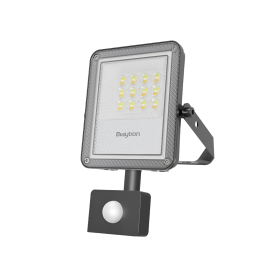 Reflektor LED 10W 3CCT 1100lm IP65 sa PIR senzorom sivi BRAYTRON BT65-21082