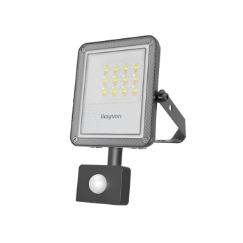 Reflektor LED 10W 3CCT 1100lm IP65 sa PIR senzorom sivi BRAYTRON BT65-21082