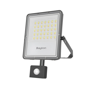 Reflektor LED 30W 3CCT 3300lm IP65 sa PIR senzorom sivi BRAYTRON BT65-23082