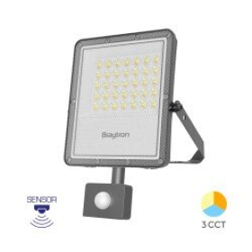 Reflektor LED 30W 3CCT 3300lm IP65 sa PIR senzorom sivi BRAYTRON BT65-23082