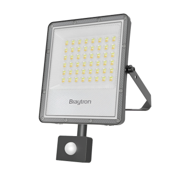 Reflektor LED 50W 3CCT 5500lm IP65 sa PIR senzorom sivi BRAYTRON BT65-25082