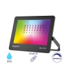 Reflektor LED 50W RGB dimabilni IP65 IK05 crni BRAYTRON BT66-05091