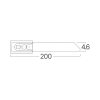 Vezica metalna 4,6x200mm 50 kom u pakiranju BRAYTRON BY90-01121 Vezica metalna 4,6x200mm 50 kom u pakiranju BRAYTRON BY90-01121