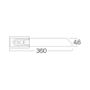 Vezica metalna 4,6x360mm 50 kom u pakiranju BRAYTRON BY90-01123 Vezica metalna 4,6x360mm 50 kom u pakiranju BRAYTRON BY90-01123