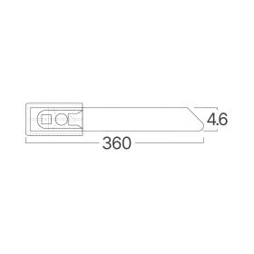 Vezica metalna 4,6x360mm 50 kom u pakiranju BRAYTRON BY90-01123