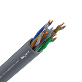 Kabel mrežni CAT6 U/UTP DT6 CCA 4x2x23AWG 305m sivi BRAYTRON BZ20-00390
