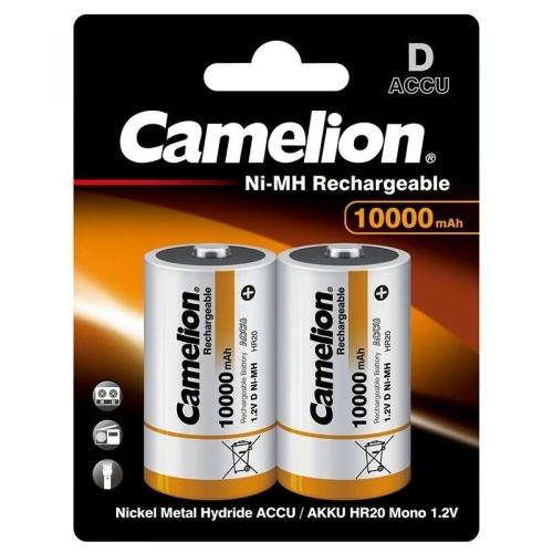 Baterija NI-MH Camelion1.2V 10.0 Ah blister 2 kom D LR20