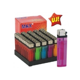 Upaljač plastični prozirni u boji 81x24x12mm CG1