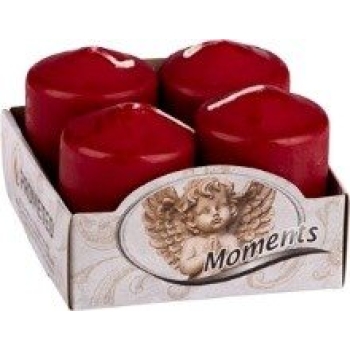 Adventske svijeće 4kom/pak 6x4cm bordo ADVENTI BURGUNDY Adventske svijeće 4kom/pak 6x4cm bordo ADVENTI BURGUNDY