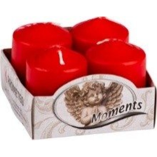 Adventske svijeće 4kom/pak 6x4cm crvene ADVENTI RED Adventske svijeće 4kom/pak 6x4cm crvene ADVENTI RED