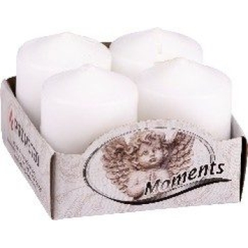 Adventske svijeće 4kom/pak 6x4cm bijele ADVENTI WHITE Adventske svijeće 4kom/pak 6x4cm bijele ADVENTI WHITE