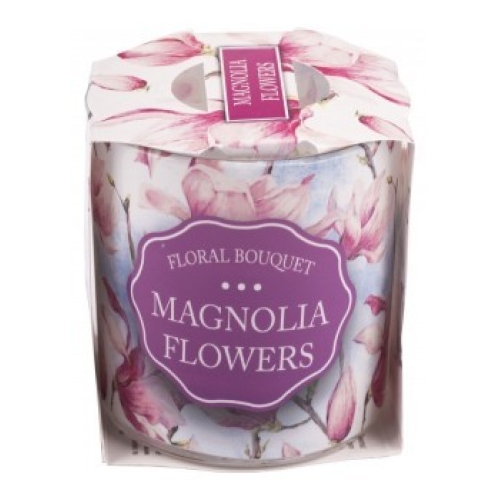 Mirisna staklena svijeća magnolija VERONA MAGNOLIA