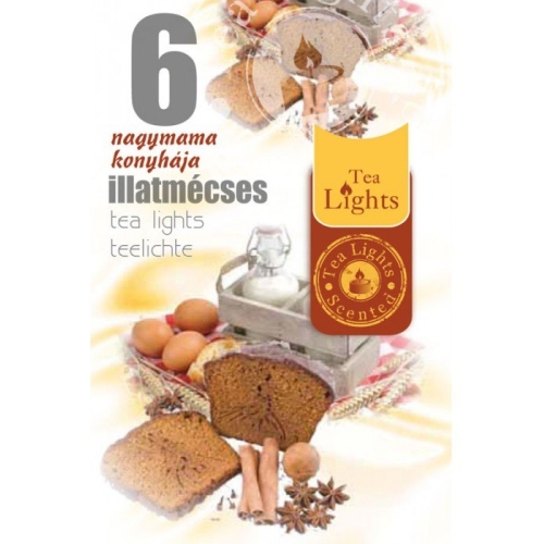 Mirisna lučica bakina kuhinja 6kom/pak TL-6 NAGYI KONYHAJA