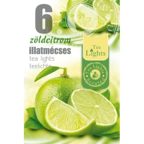 Mirisna lučica limeta 6kom/pak TL-6 ZODCITROM