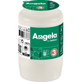Svijeća uljana 95mm plastični poklopac ANGELA3