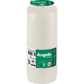 Svijeća uljana 205mm plastični poklopac crvena ANGELA7