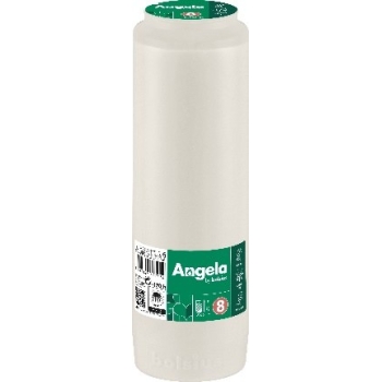 Svijeća uljana 220mm plastični poklopac crvena ANGELA8