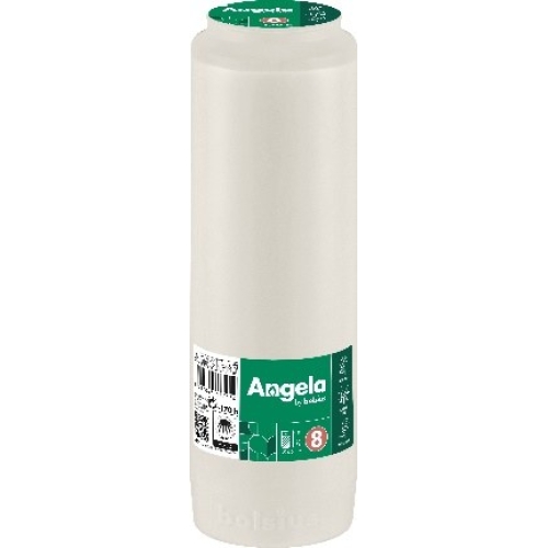 Svijeća uljana 220mm plastični poklopac crvena ANGELA8