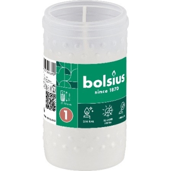 Svijeća plastična umetak 90mm otvoreni Bolsius1