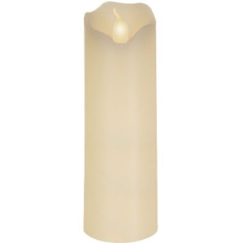 Svijeća plastična električna 175mm promjer 50mm bez baterije LEDCANDLE8