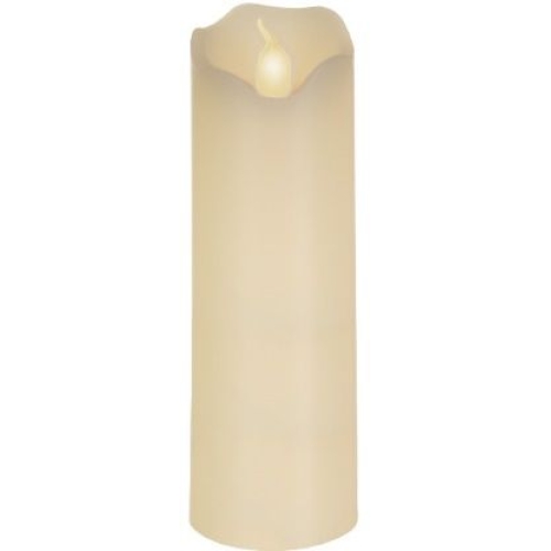Svijeća plastična električna 175mm promjer 50mm bez baterije LEDCANDLE8
