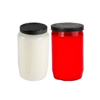 Svijeća uljana 95mm plastični poklopac OL-1